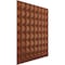 Ekena Millwork 19 5/8in. W x 19 5/8in. H Bradford EnduraWall Decorative 3D Wall Panel Covers 2.67 Sq. Ft. WP20X20BRBCO - alternate 5
